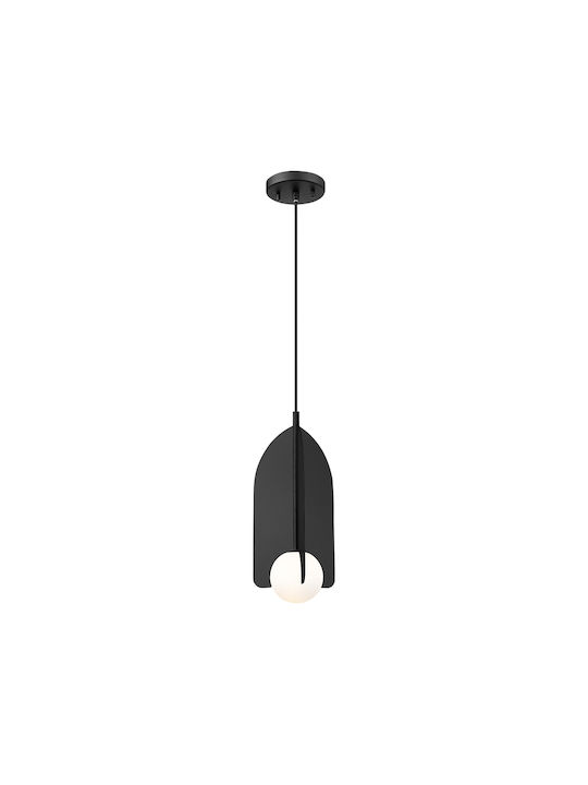 Viokef Dekorative Lampe mit Fassung für G9 Lampe Schwarz