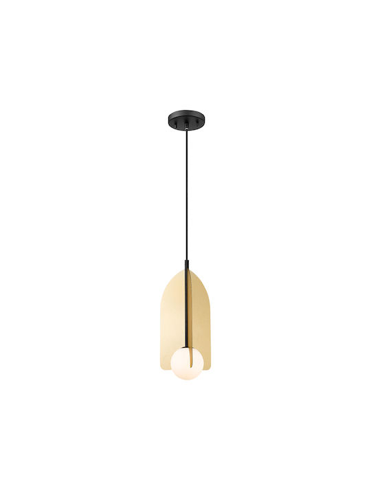 Viokef Dekorative Lampe mit Fassung für G9 Lampe Schwarz