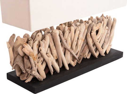HomeMarkt Twiggy Lustră Decorativă cu Soclu pentru Bec E27 Alb