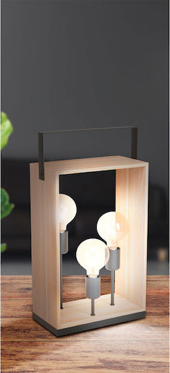 Eglo Famborough Decorative Lamp with Socket for Bulb E27 Beige
