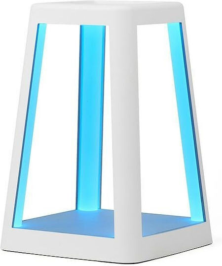 Lexon Design Laterne Tragbare LED-Lampe Weiß