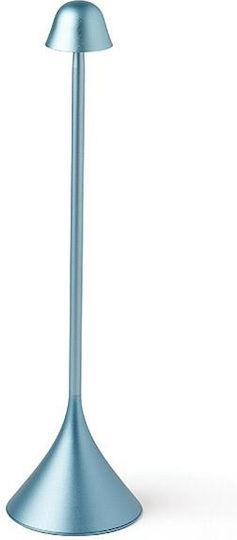 Lexon Design Steli Bell Table Lamp Light Blue