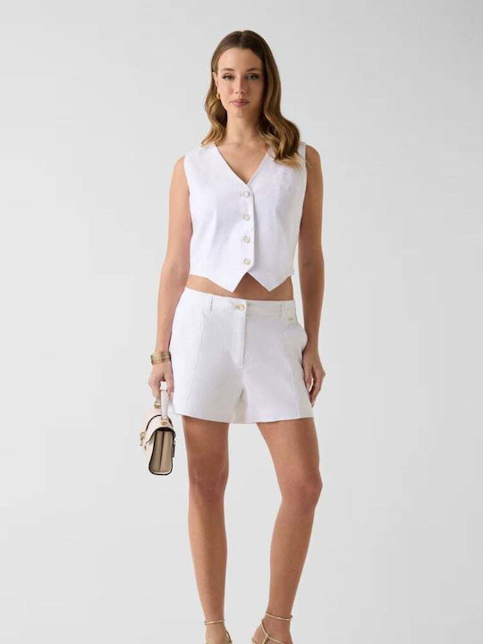 White Women's Vest