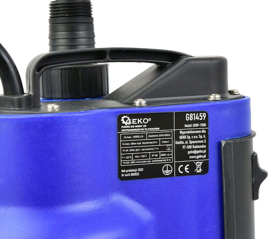 Geko Ηλεκτρική Αντλία Επιφάνειας 750W Μονοφασική