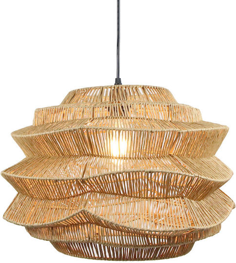 Liberta Bambusa Deckenleuchte 48x48x32cm