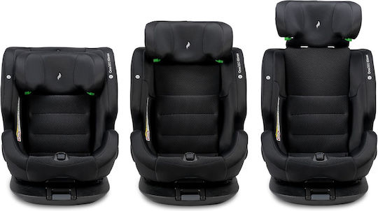 Osann One 360 Καθισματάκι Αυτοκινήτου i-Size με Isofix All Black 0-36 kg