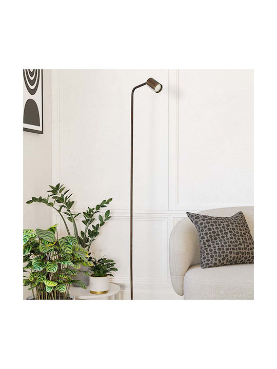 Eglo Rigomagno Lampadar De Podea Înălțime 151xLungime 26.5cm Cu Bază De Bec Pentru Bec GU10 Bronz