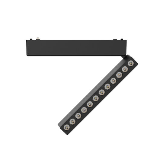 Sun Light LED Γραμμικό Φωτιστικό Οροφής 12W Θερμό Λευκό με Ρυθμιζόμενη Ένταση 23εκ.
