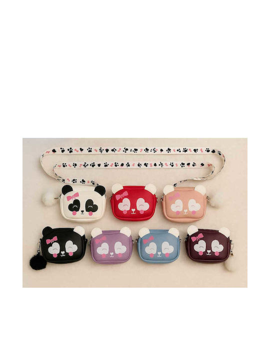 Kids Shoulder Bag Black 17x13x5cm