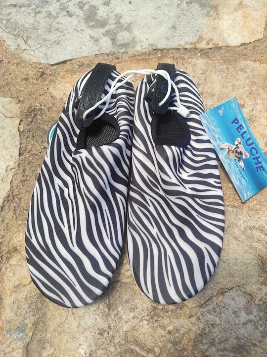 Γυναικείο Aqua Slippers – Peluche W Zebra Lila