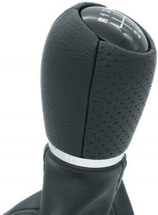 Car Shift Knob Cover Seat Leon Toledo Ii 1m0711113a 6b Black Leather 1m0711113a