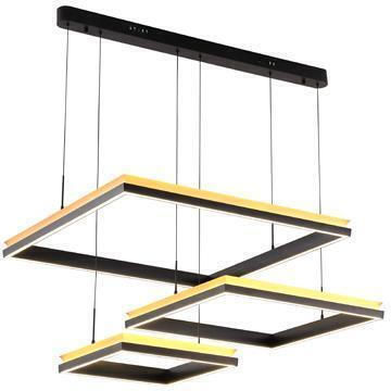 Eurolamp LED Висящо Таванно Осветително Тяло Черно 106x150см Eurolamp LED Висящо Таванно Осветително Тяло Черно 106x150см