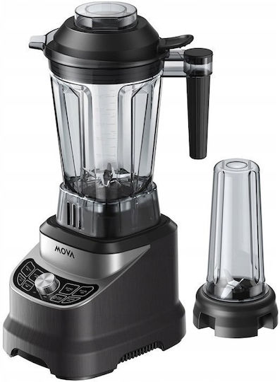 Mova Mixer mit Glas Kanäta 1,8 l Schwarz