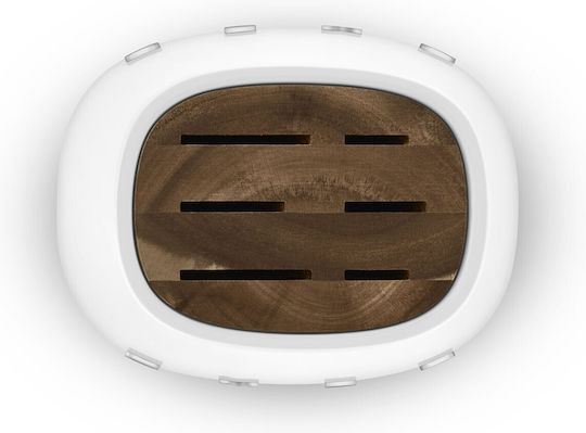 Smeg Комплект Ножове с Основа от Неръждаема Стомана 13.5cm 7бр