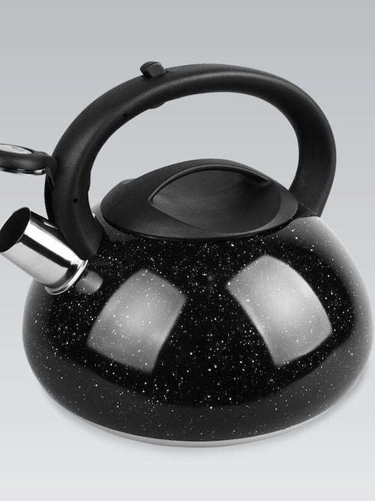 Maestro Maestro Rostfreier Stahl Teekessel Schwarz 3000ml
