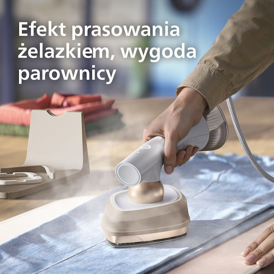 Philips Philips Oneturn Garment Steamer Hand 1800W with 200ml Tank White