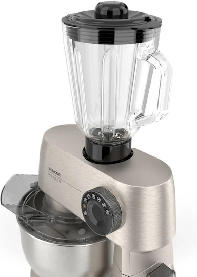 Sencor Küchenmaschine 1500W mit Rostfreiem Schüssel 5,5l Weiße