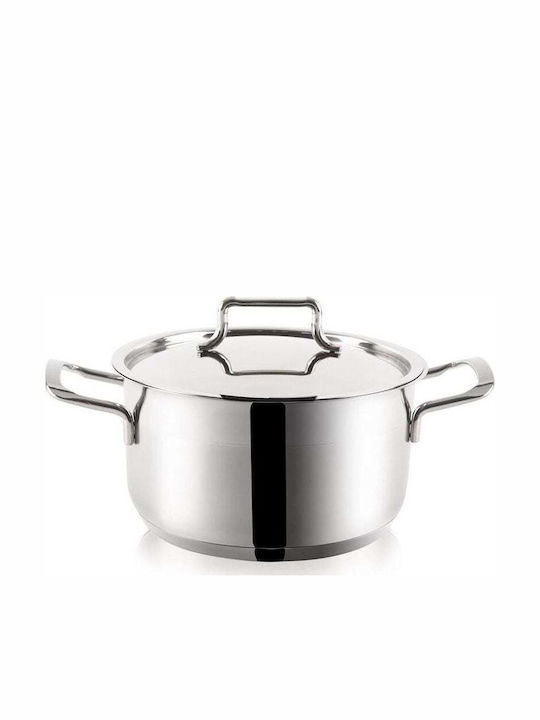 Orion Anett Pots Set from Stainless Steel with Ceramic Coating 10 Pieces