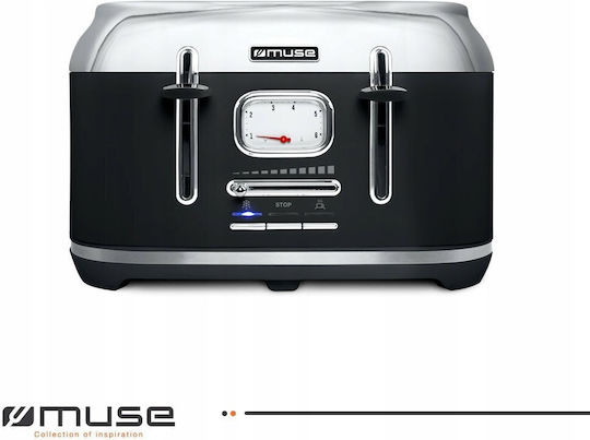 Muse Тостер 4 слота 1800W