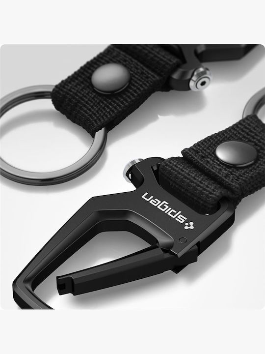 Set de 2 brelocuri carabinieră Spigen Sgp, Negru Ahp08270