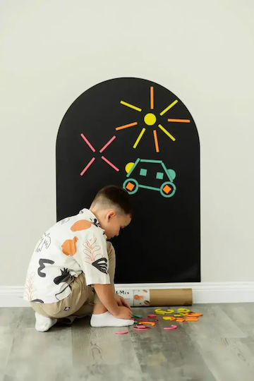 Educational Building Blocks with Rings Wooden for 2+ Years 64 Pieces
