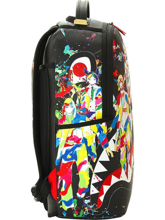 Sprayground Hideki Saijo Spray Mashup Πλάτης Πολύχρωμη Sprayground Hideki Saijo Spray Mashup Πλάτης Πολύχρωμη