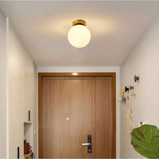 Lightplanet Lumini Suspendate Auriu Cu Bază De Bec E27