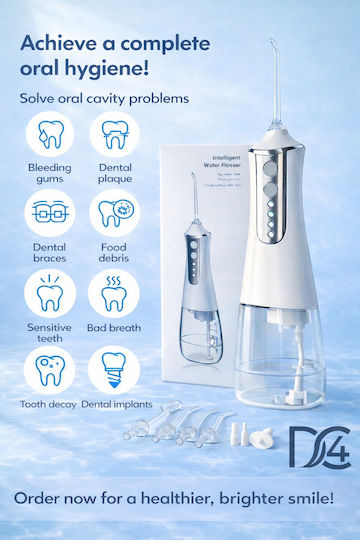 Portable Water Flosser Бял