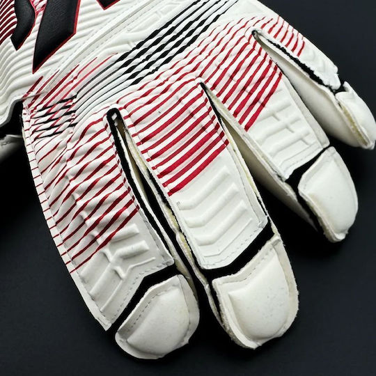 KEEPERsport Γάντια Τερματοφύλακα Ενηλίκων Λευκά