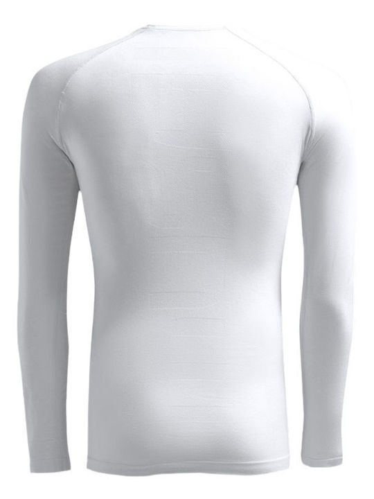 Musai Men's Thermal Long-Sleeved Shirt White