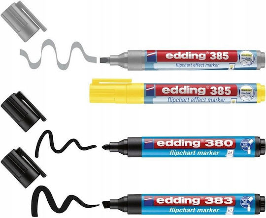 Edding Edding Underline Markers Mix Of Colors Set 4pcs