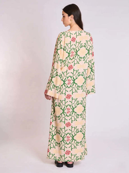 Summer Dress with Tearing Coral