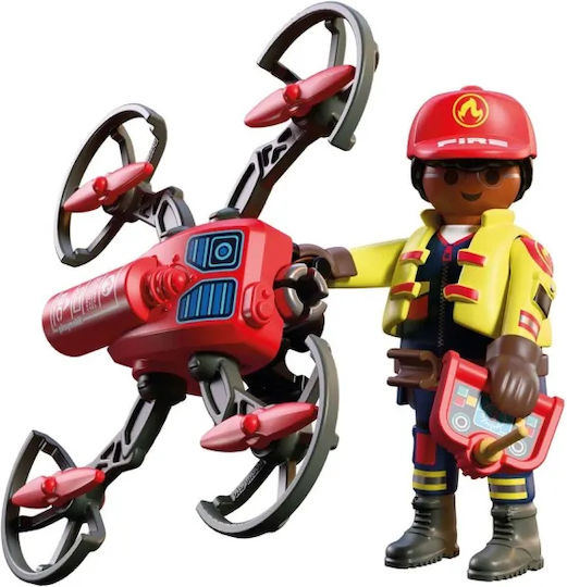 Playmobil Държава Пожарогасителен дрон за 4 години