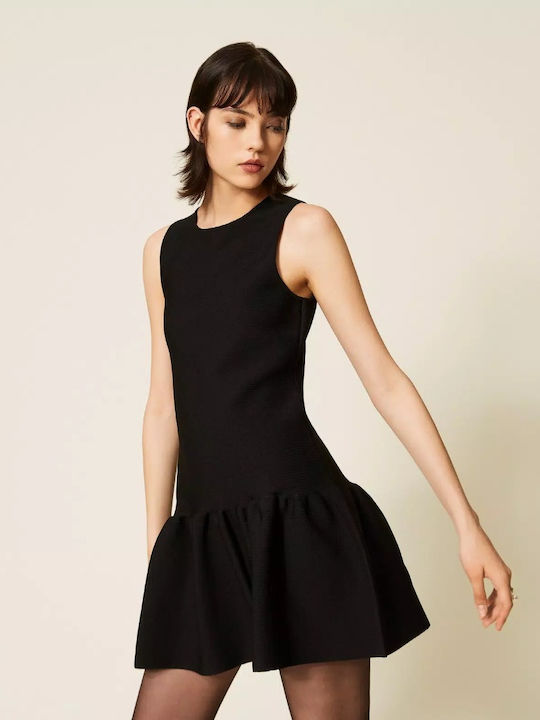 Summer Mini Evening Dress with Ruffles Dress X26