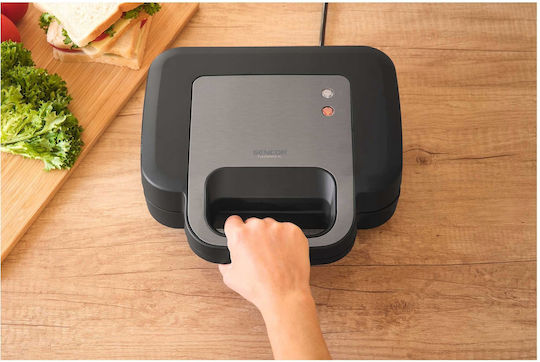 Sencor Sandwich Maker for 2 Toasts 1000W