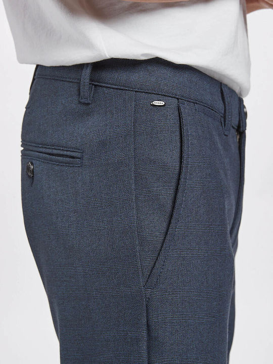 Paul Class Trousers Chino in Slim Fit Navy Blue