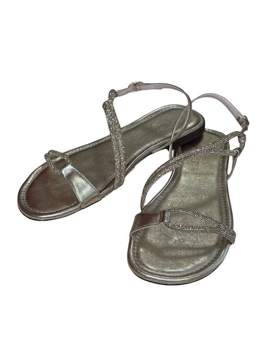 Leather Women's Anatomic Sandals Gold