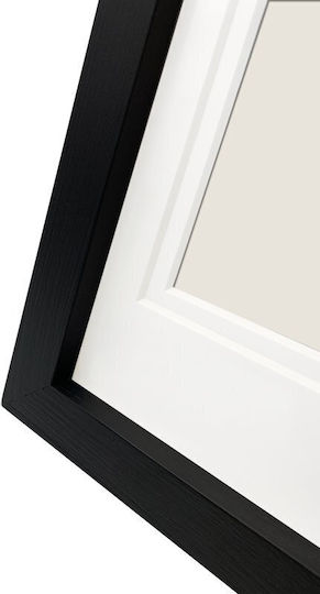 Focus Κορνίζα Πλαστική με Μαύρο Πλαίσιο