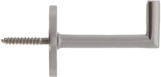 Krawatten-Rücken Wand aus Metallisch Silber 2 Stücke