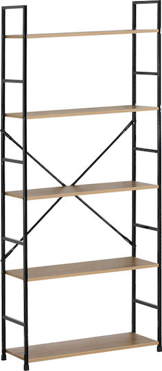 Βιβλιοθήκη Manlo 58.6x23.5x144εκ. Βιβλιοθήκη Manlo 58.6x23.5x144εκ.