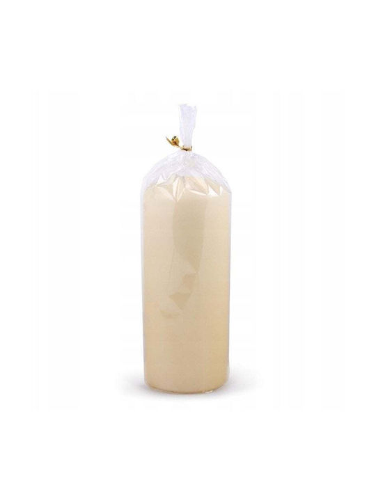 Donau Decorative Beige Candle