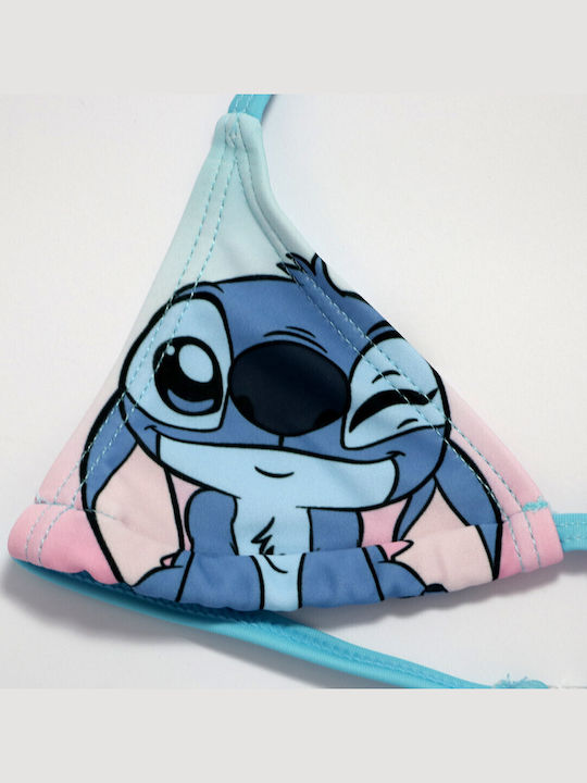 Disney Lilo & Stitch Kids Bikini Swimwear Light Blue/Pink Ombre