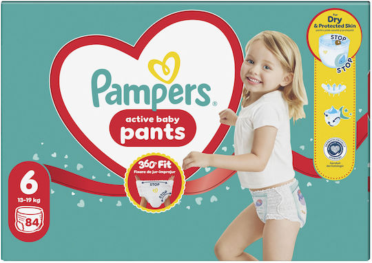 Pampers Scutece chiloțel Pants Nr. 6 pentru 15+kg 84buc