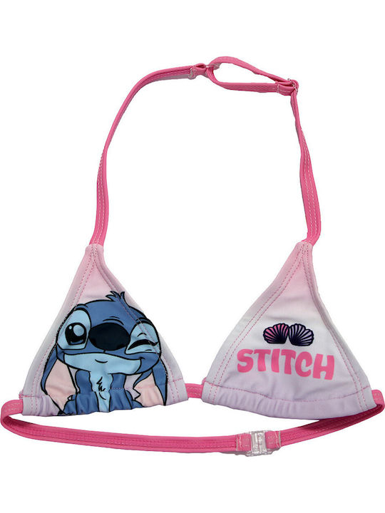 Disney Lilo & Stitch Παιδικό Μαγιό Μπικίνι Ροζ/λευκό Ombre Disney Lilo & Stitch Παιδικό Μαγιό Μπικίνι Ροζ/λευκό Ombre