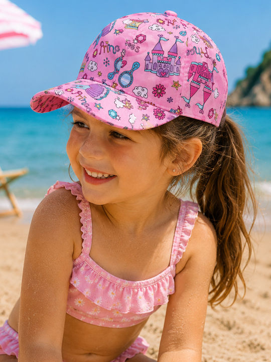 Join Kids' Jockey Fabric Pink Hat