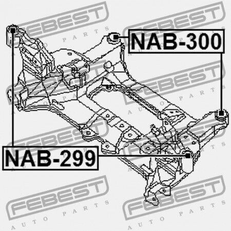 Rulment Cadru Spate Nissan Primera P12e 2002.01-2007.05 El 54400-8h500