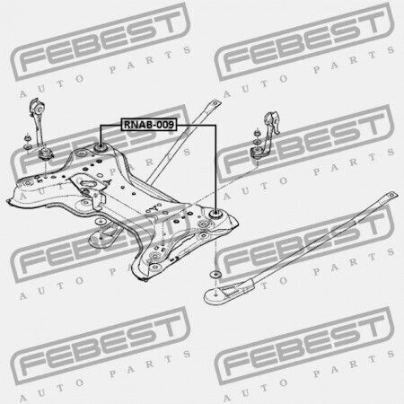 Κουζινέτο Πίσω Πλαισίου Renault Trafic Ii Et 2009-2014 8200626965