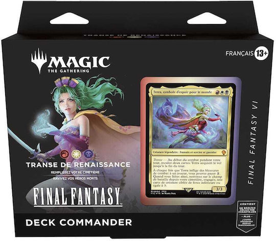 Wizards of the Coast Final Fantasy Commander Magic: The Gathering Booster Box (FR)