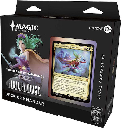 Wizards of the Coast Final Fantasy Commander Magic: The Gathering Booster Box (FR)