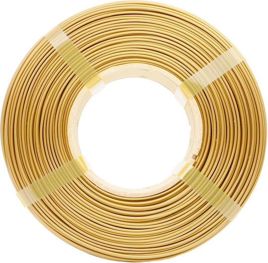 Azurefilm PLA 3D Printer Filament 1.75mm Champagne Gold 1kg FPL-OA0071